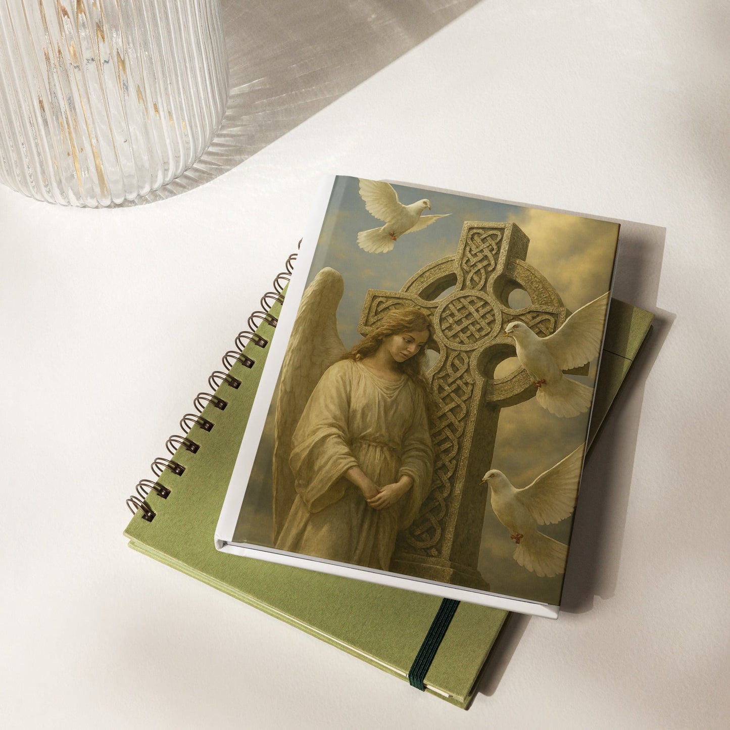 Wear the WordFaith print Hardcover journal mattePOSTCARD