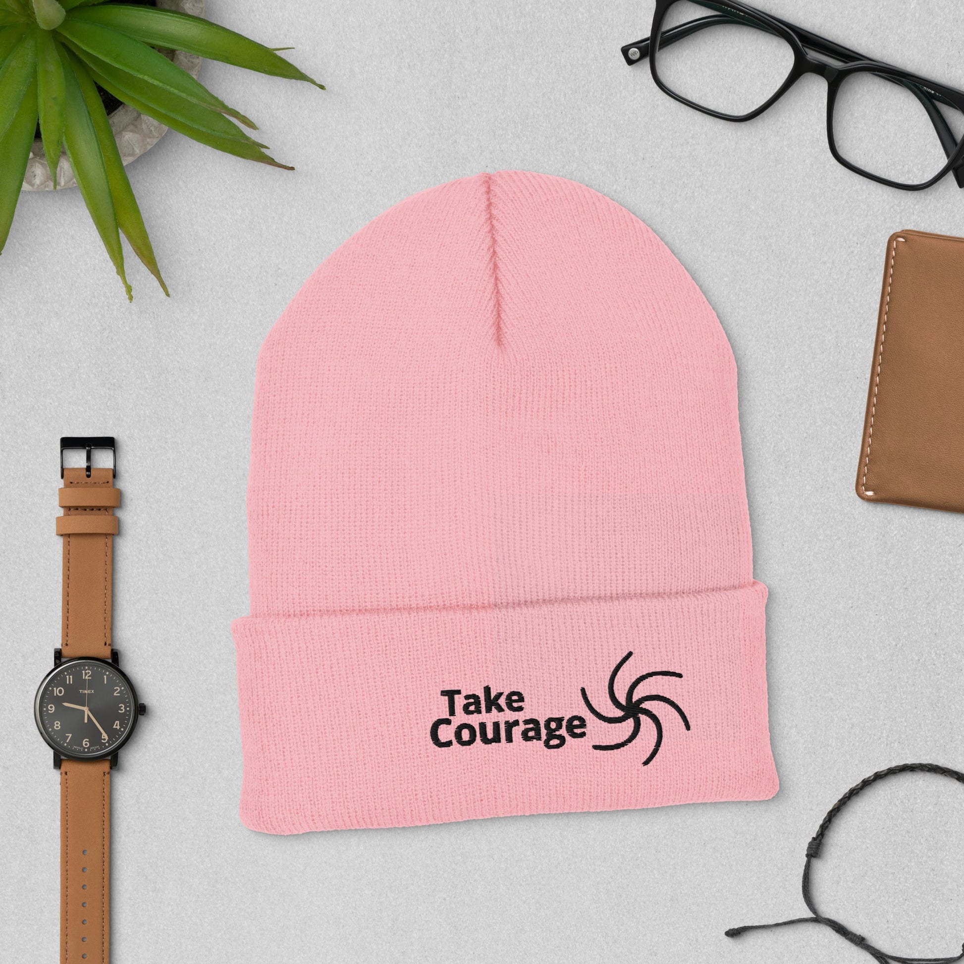 Wear the WordCuffed BeanieEMBROIDERY