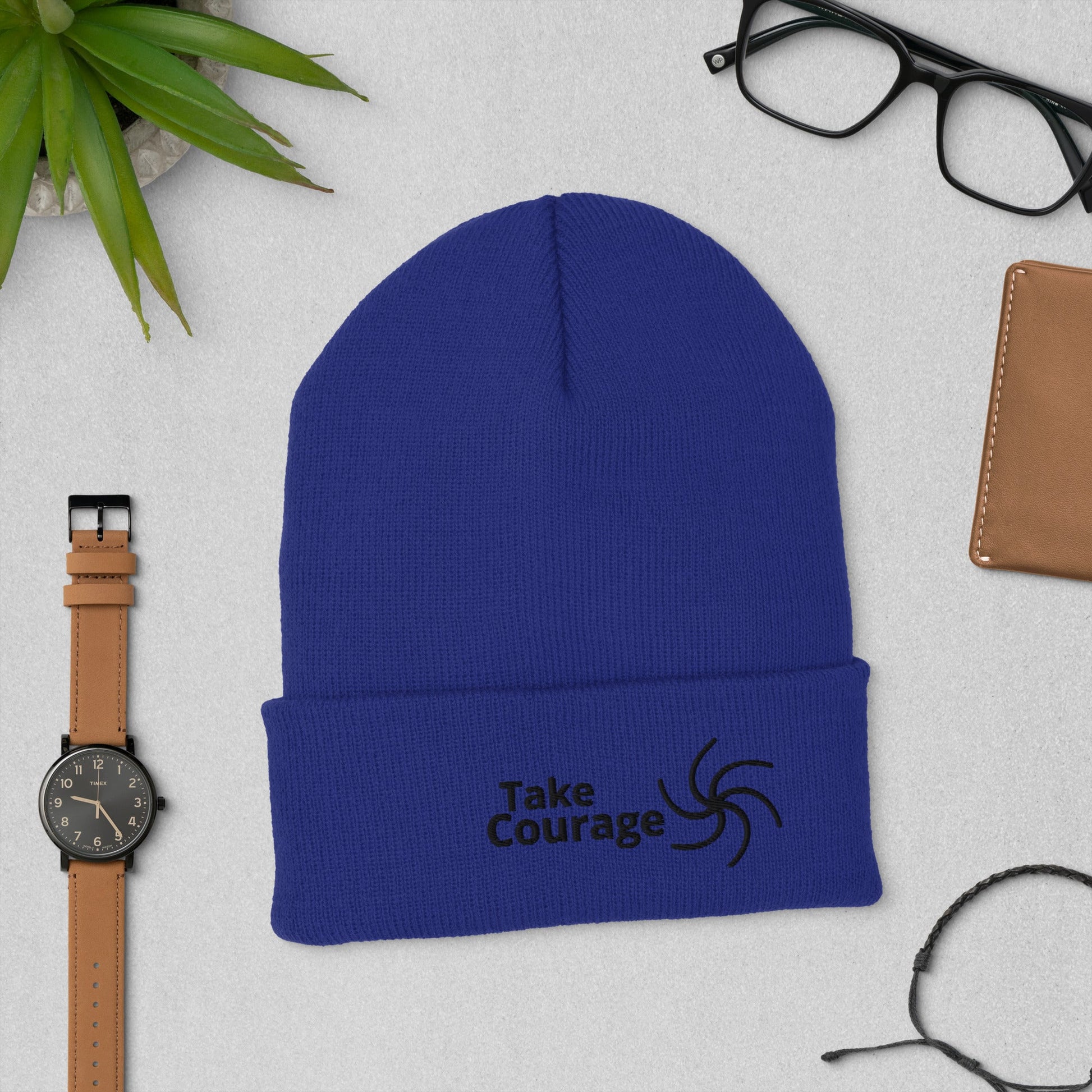 Wear the WordCuffed BeanieEMBROIDERY