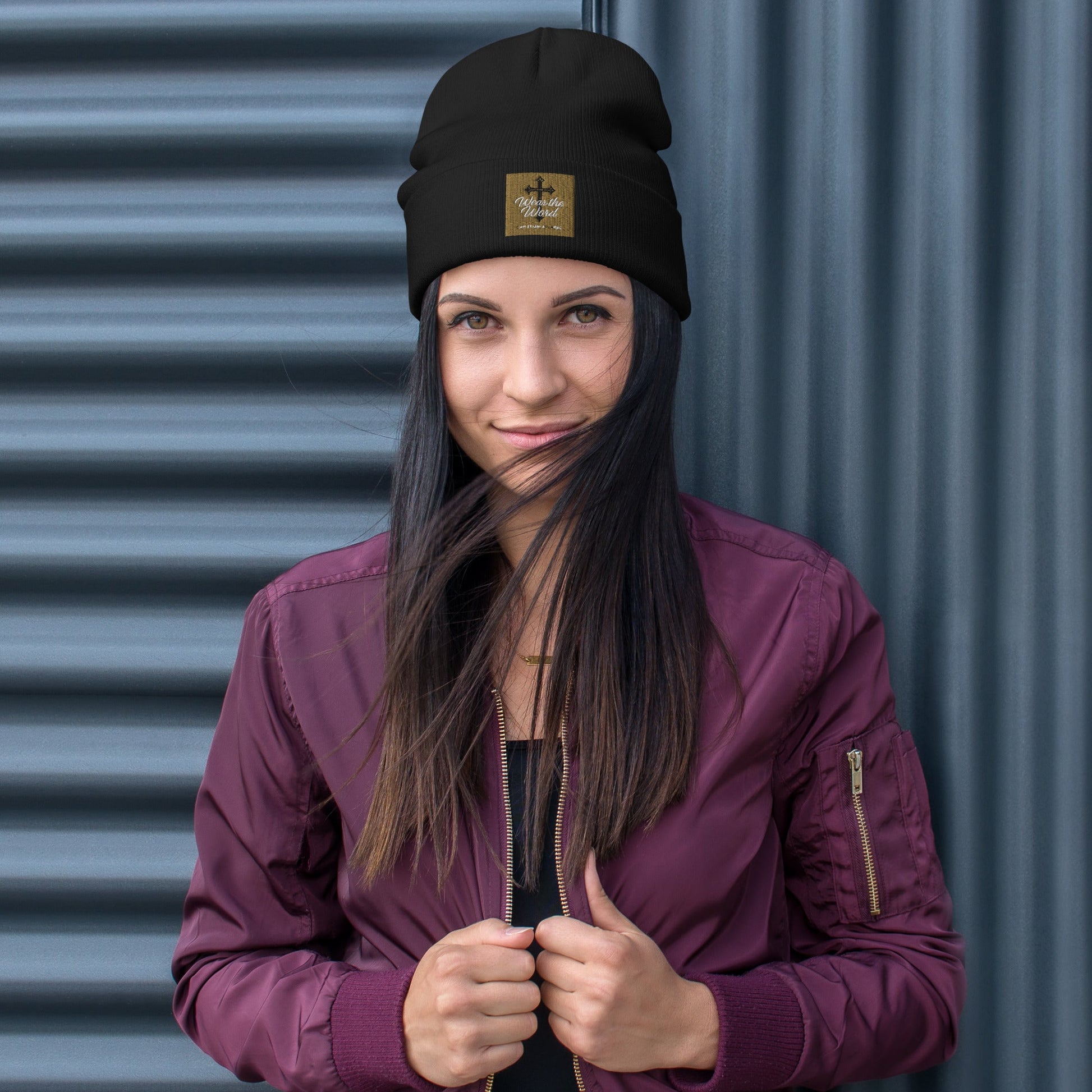 Wear the WordEmbroidered Beanie