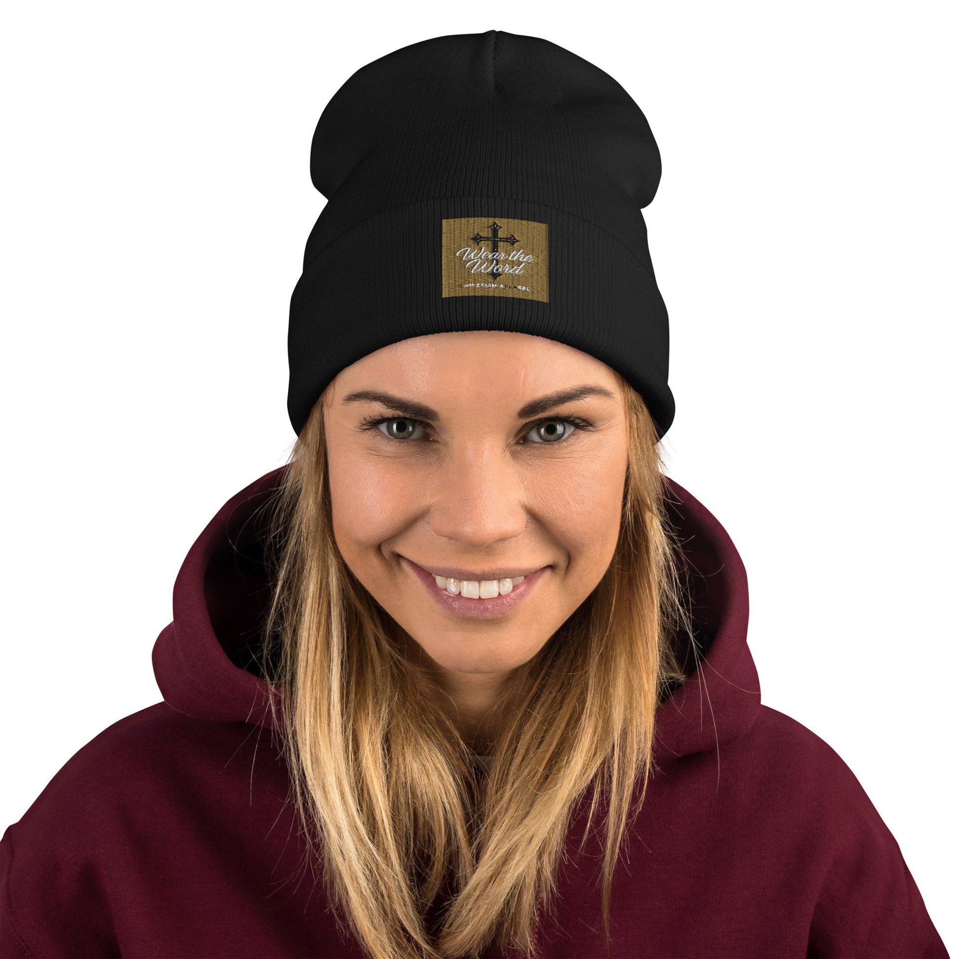 Wear the WordEmbroidered Beanie